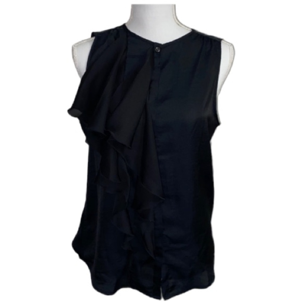 🥭 (4 for $15) GAP black lightweight blouse